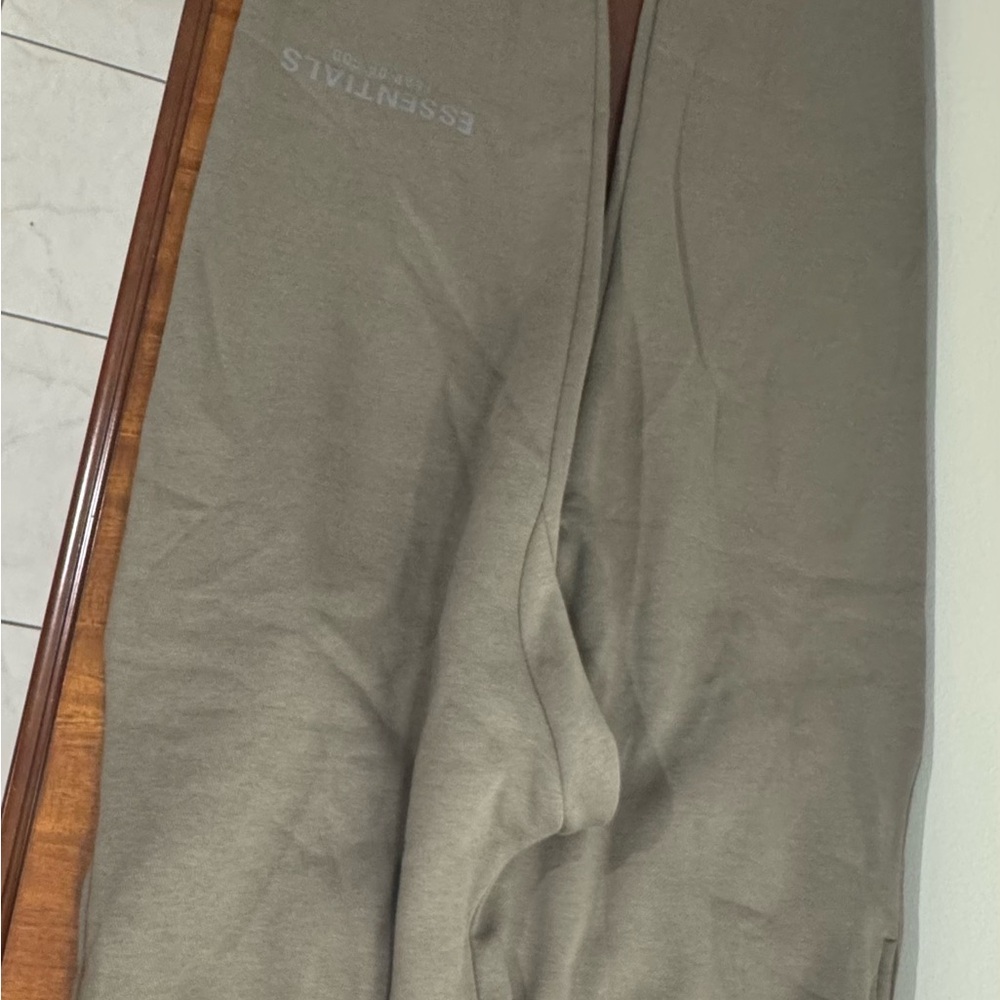 Essentials Men's Joggers in Tan